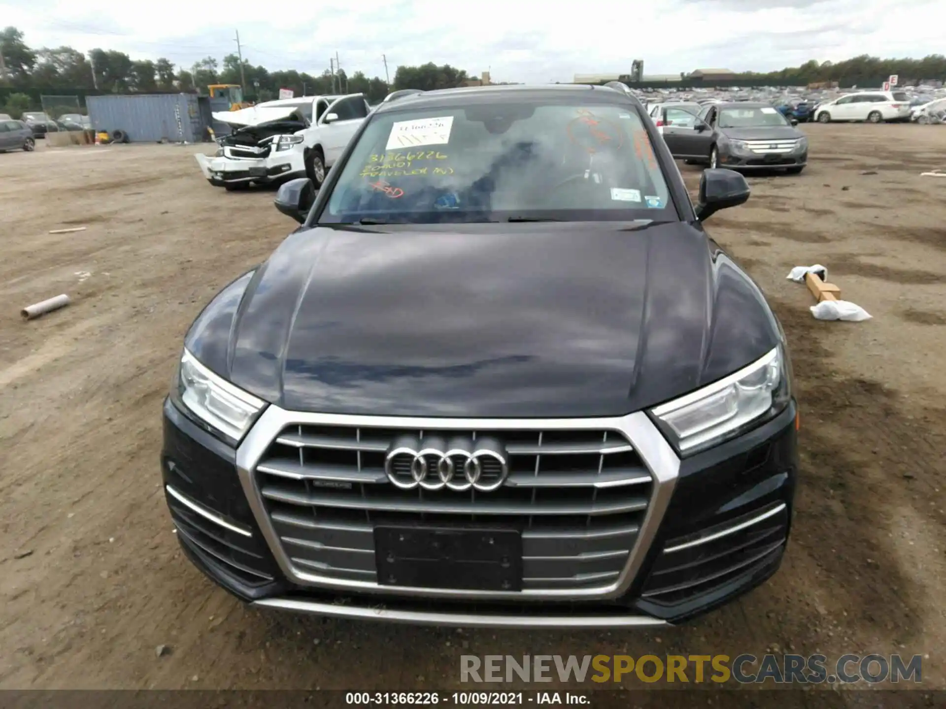 6 Фотография поврежденного автомобиля WA1ANAFY5L2070184 AUDI Q5 2020