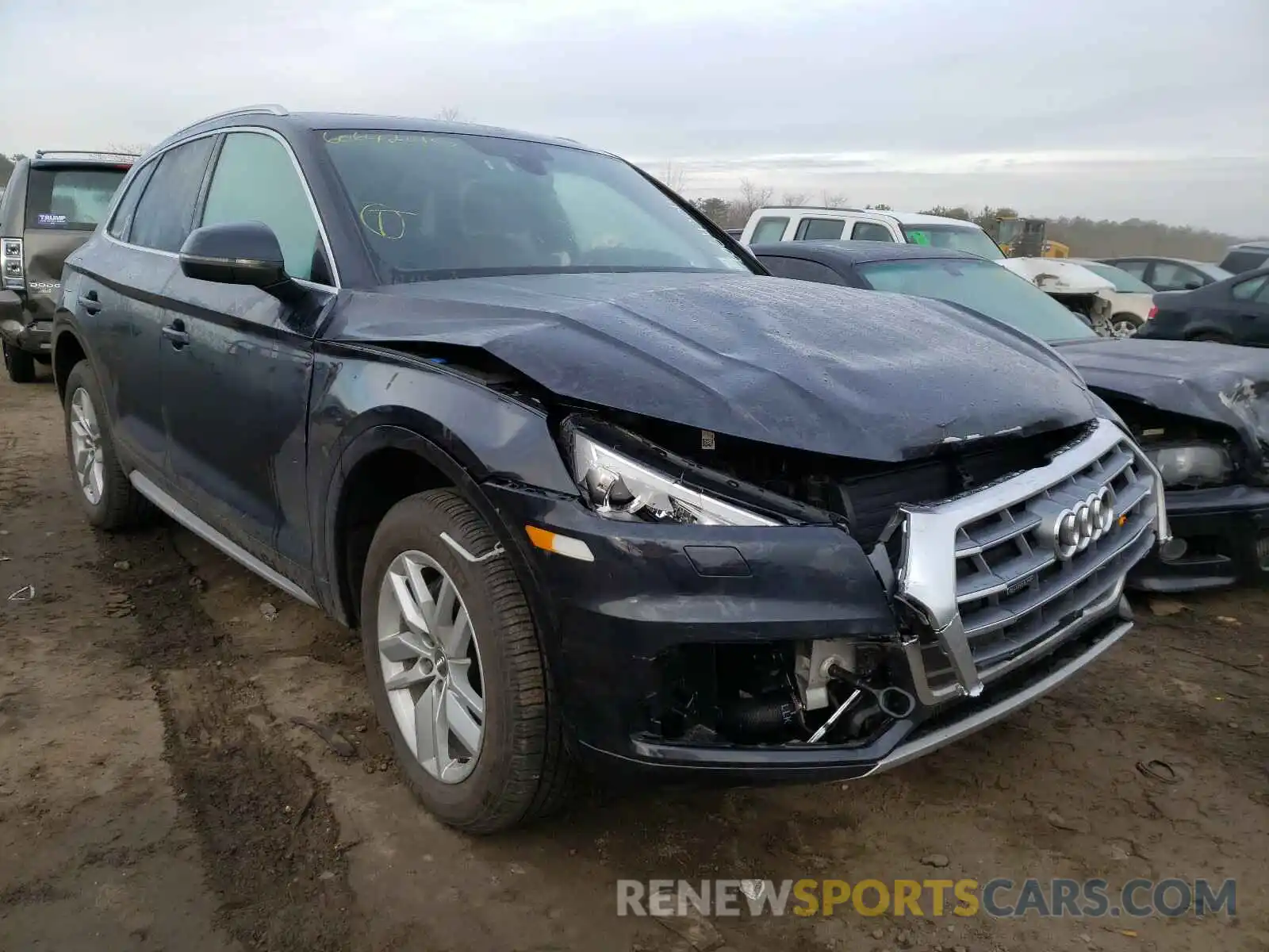 1 Photograph of a damaged car WA1ANAFY5L2072405 AUDI Q5 2020