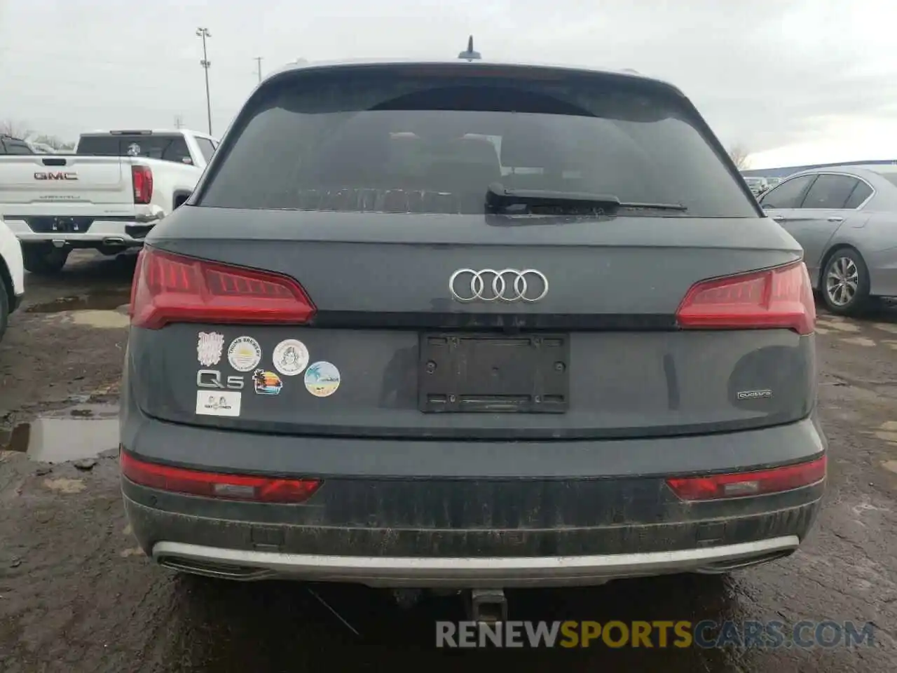 6 Фотография поврежденного автомобиля WA1ANAFY5L2099491 AUDI Q5 2020