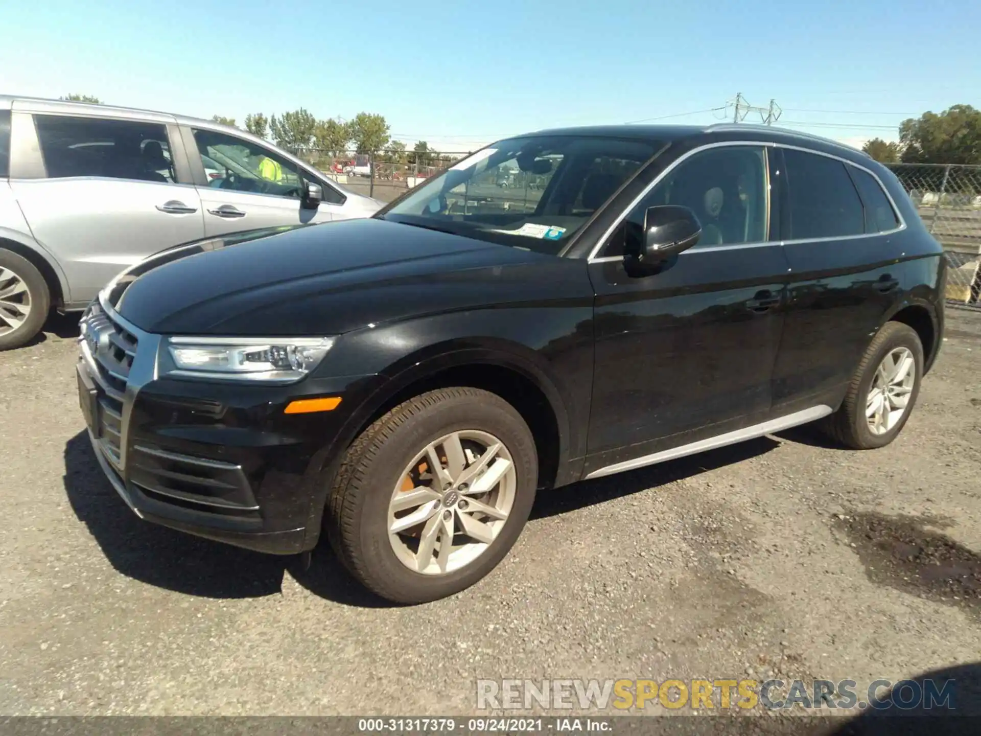 2 Фотография поврежденного автомобиля WA1ANAFY5L2103958 AUDI Q5 2020