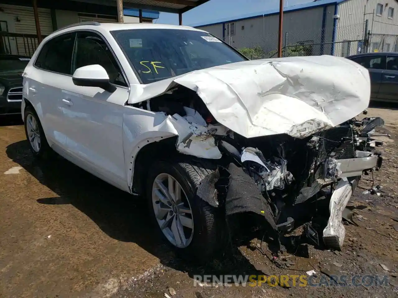 1 Photograph of a damaged car WA1ANAFY5L2111252 AUDI Q5 2020