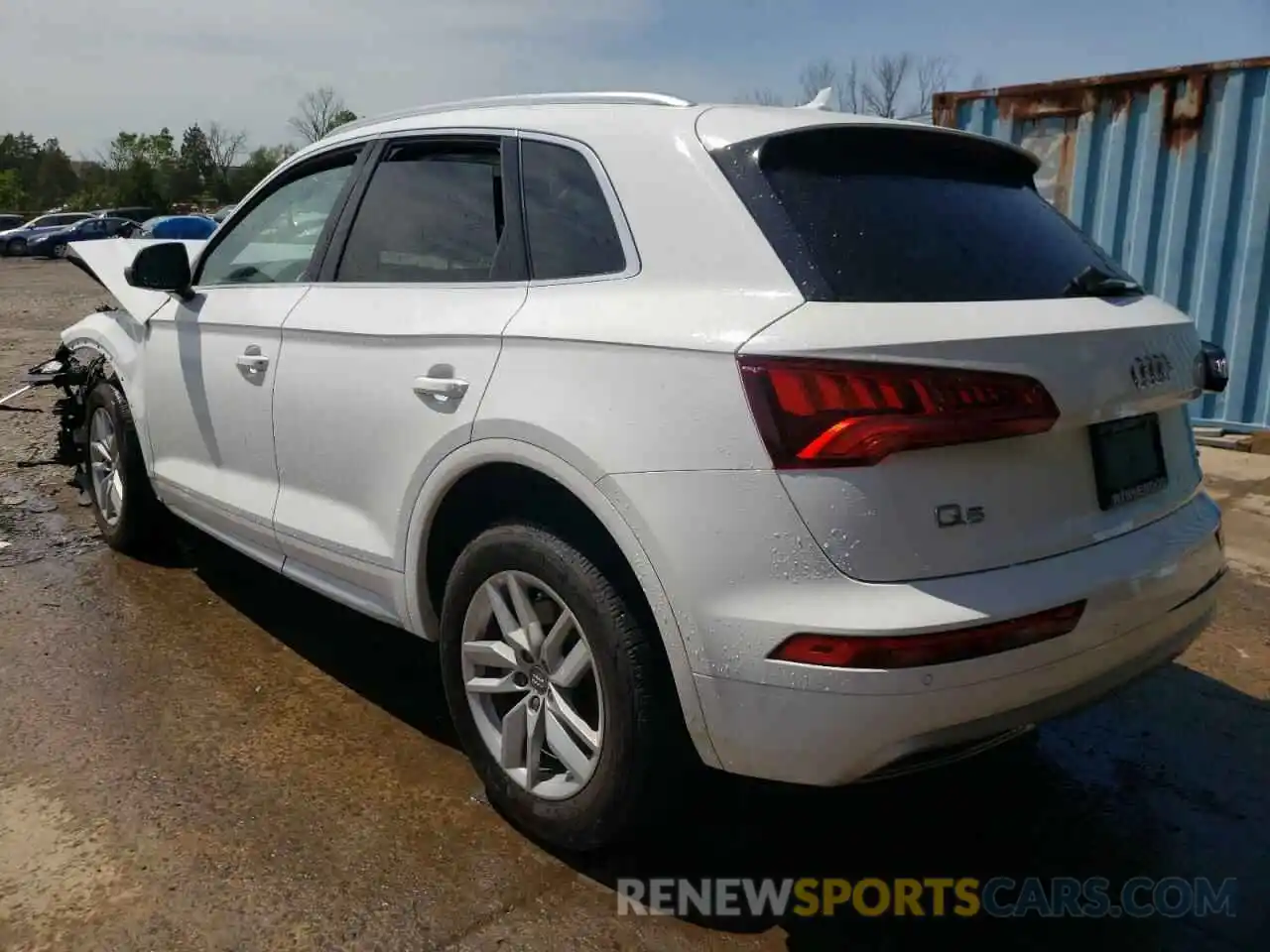 3 Фотография поврежденного автомобиля WA1ANAFY5L2111252 AUDI Q5 2020