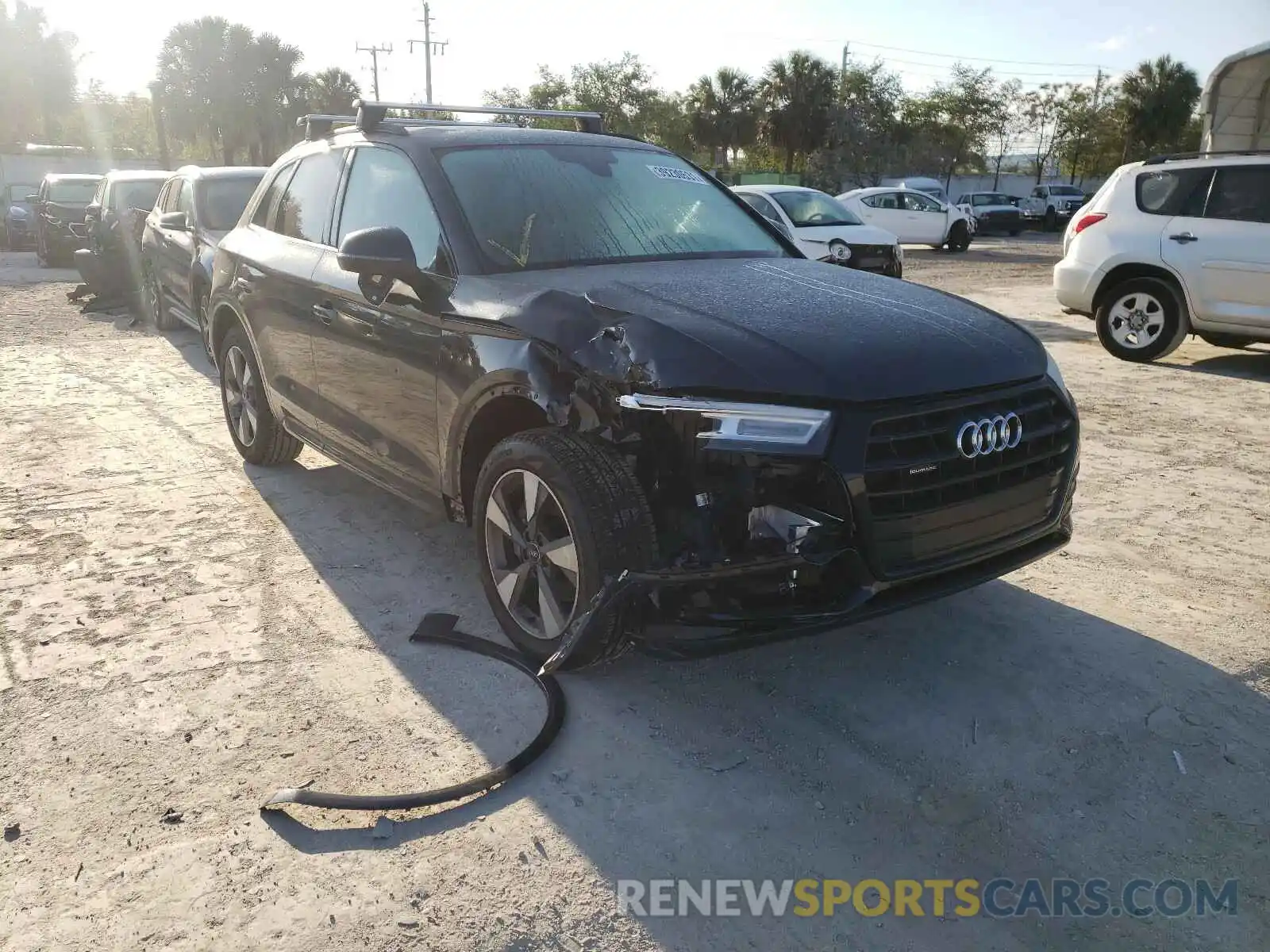 1 Photograph of a damaged car WA1ANAFY5L2114054 AUDI Q5 2020