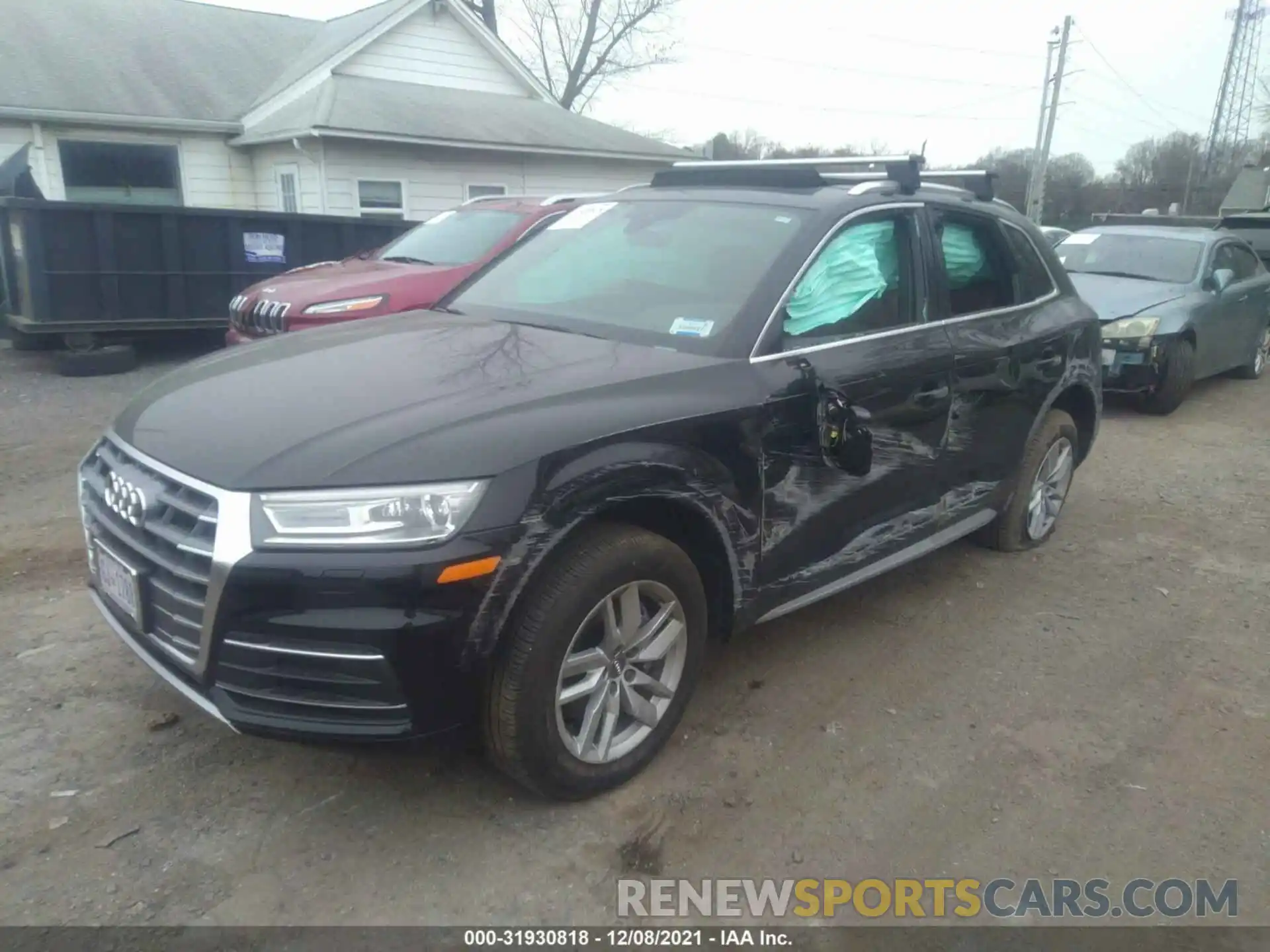 2 Фотография поврежденного автомобиля WA1ANAFY5L2115544 AUDI Q5 2020