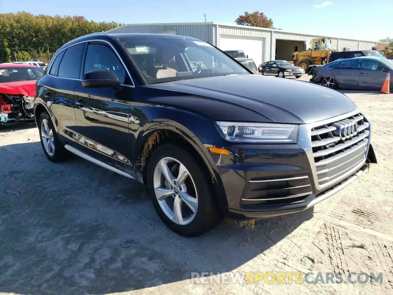 1 Photograph of a damaged car WA1ANAFY6L2009989 AUDI Q5 2020