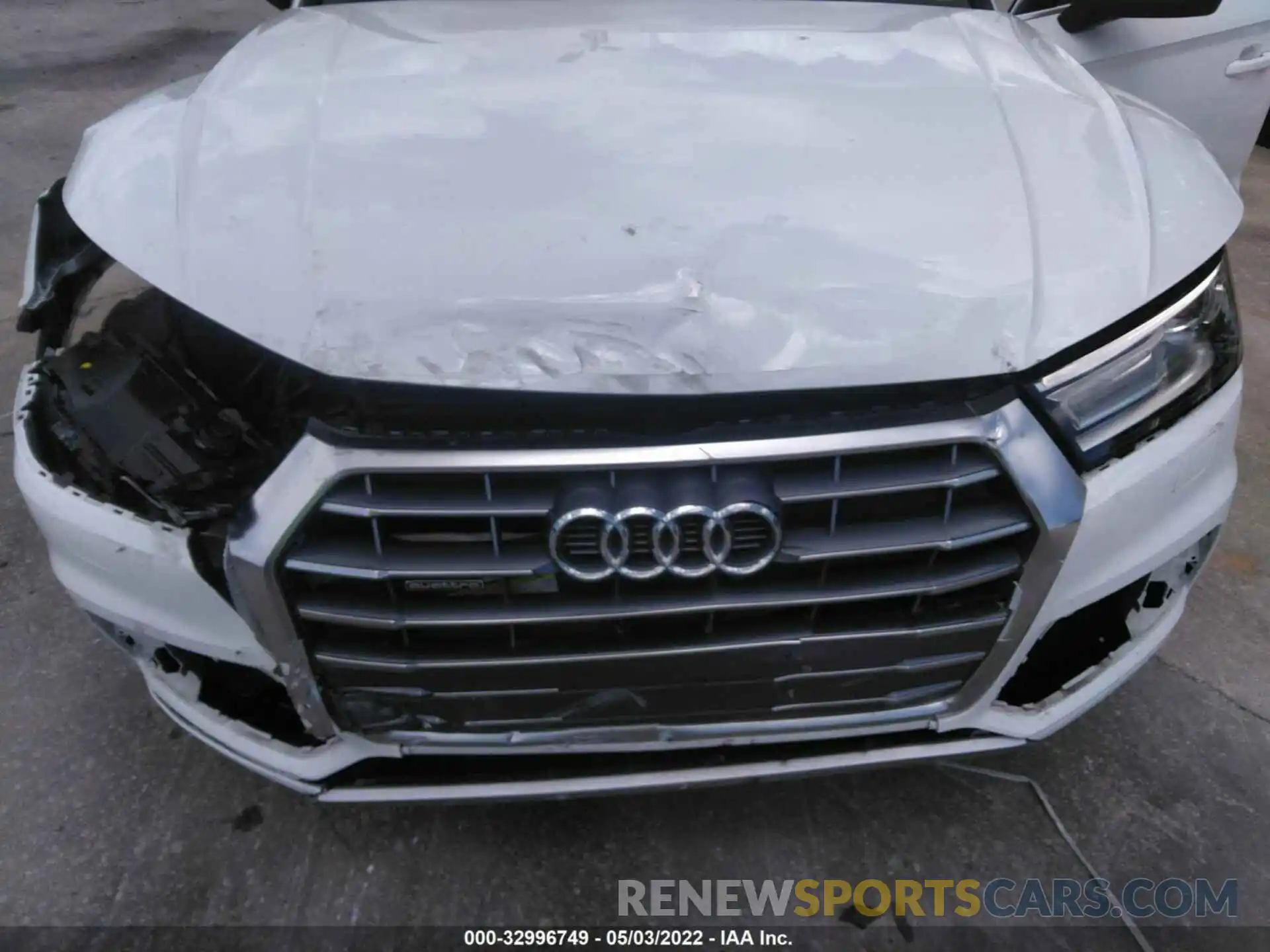 6 Фотография поврежденного автомобиля WA1ANAFY6L2012813 AUDI Q5 2020