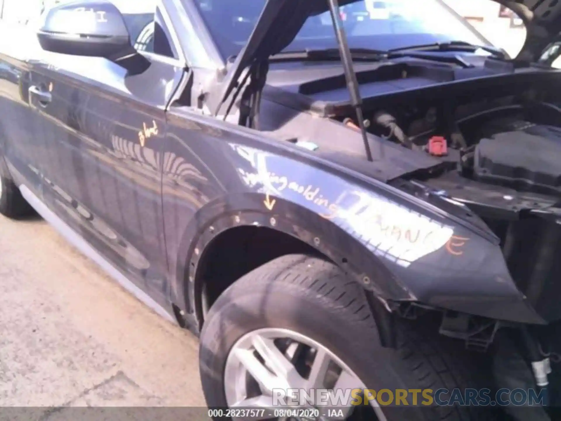 7 Фотография поврежденного автомобиля WA1ANAFY6L2021656 AUDI Q5 2020