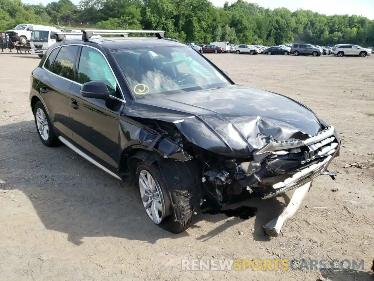 1 Photograph of a damaged car WA1ANAFY6L2038330 AUDI Q5 2020