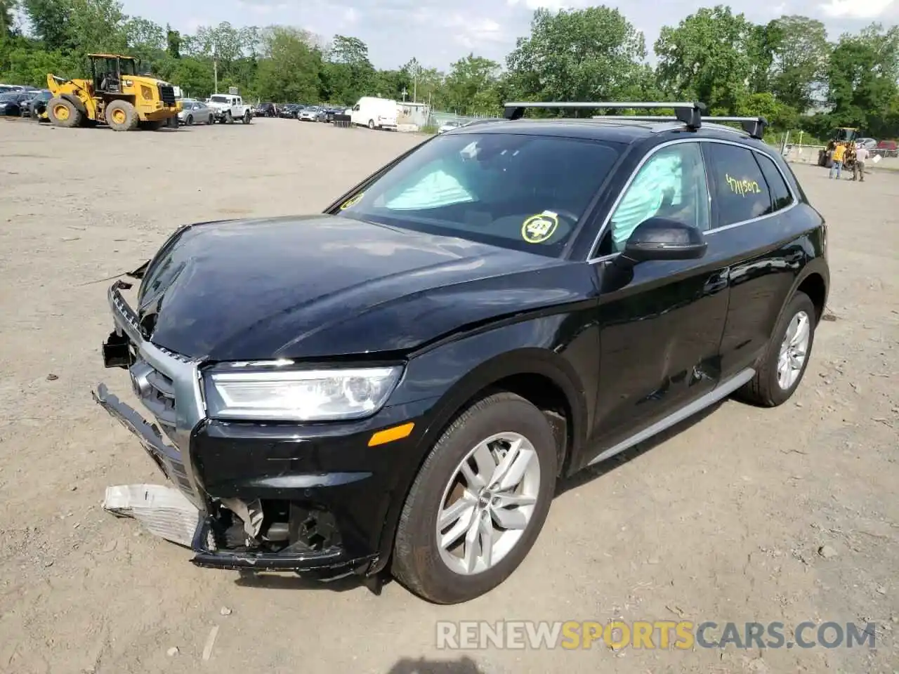 2 Фотография поврежденного автомобиля WA1ANAFY6L2038330 AUDI Q5 2020