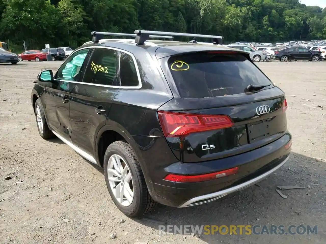 3 Фотография поврежденного автомобиля WA1ANAFY6L2038330 AUDI Q5 2020