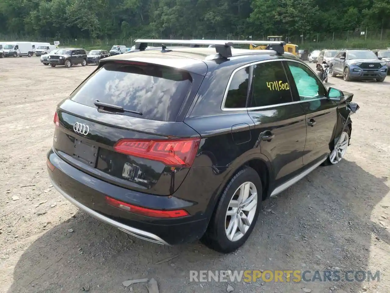 4 Фотография поврежденного автомобиля WA1ANAFY6L2038330 AUDI Q5 2020