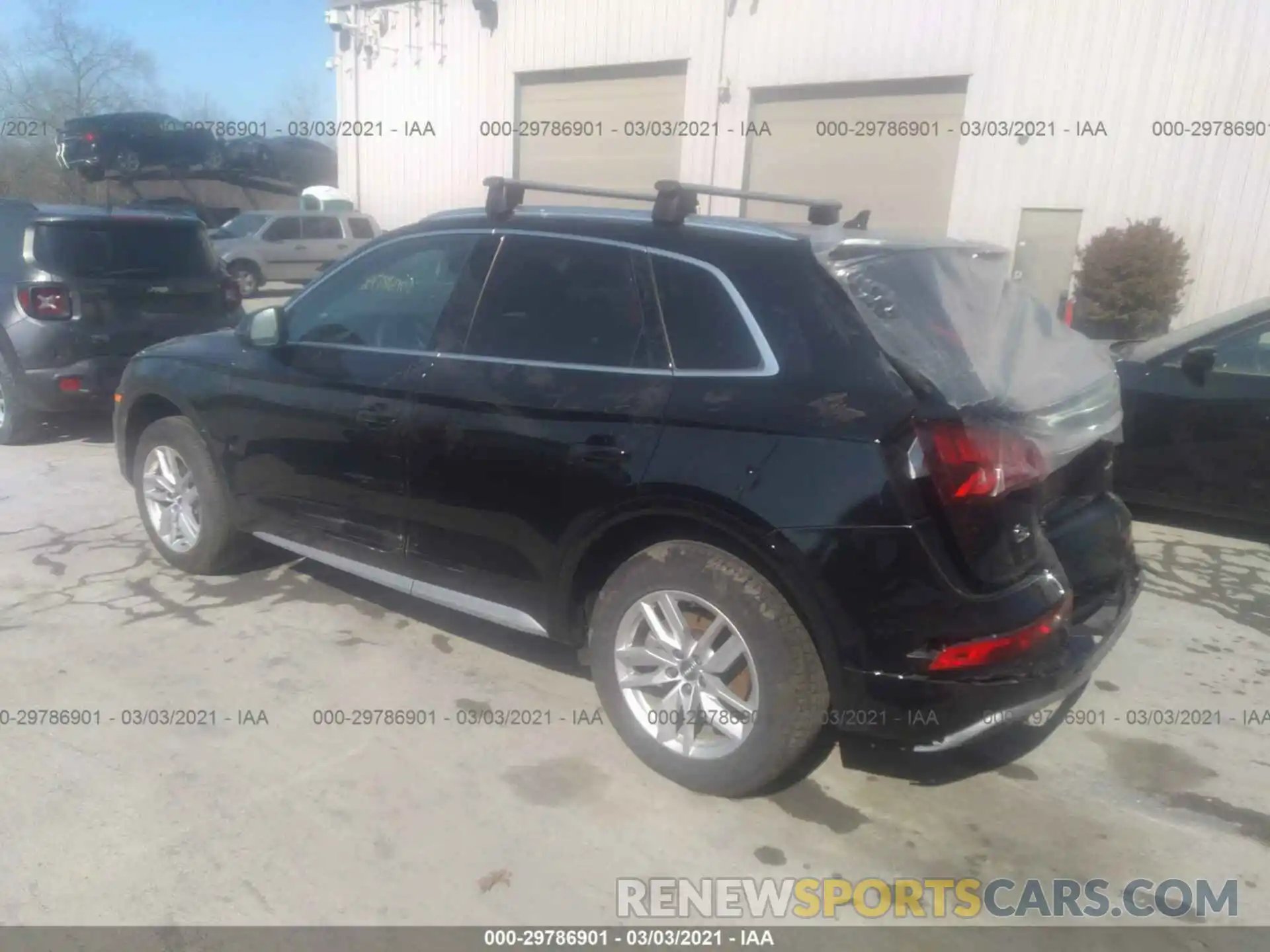 3 Фотография поврежденного автомобиля WA1ANAFY6L2038442 AUDI Q5 2020