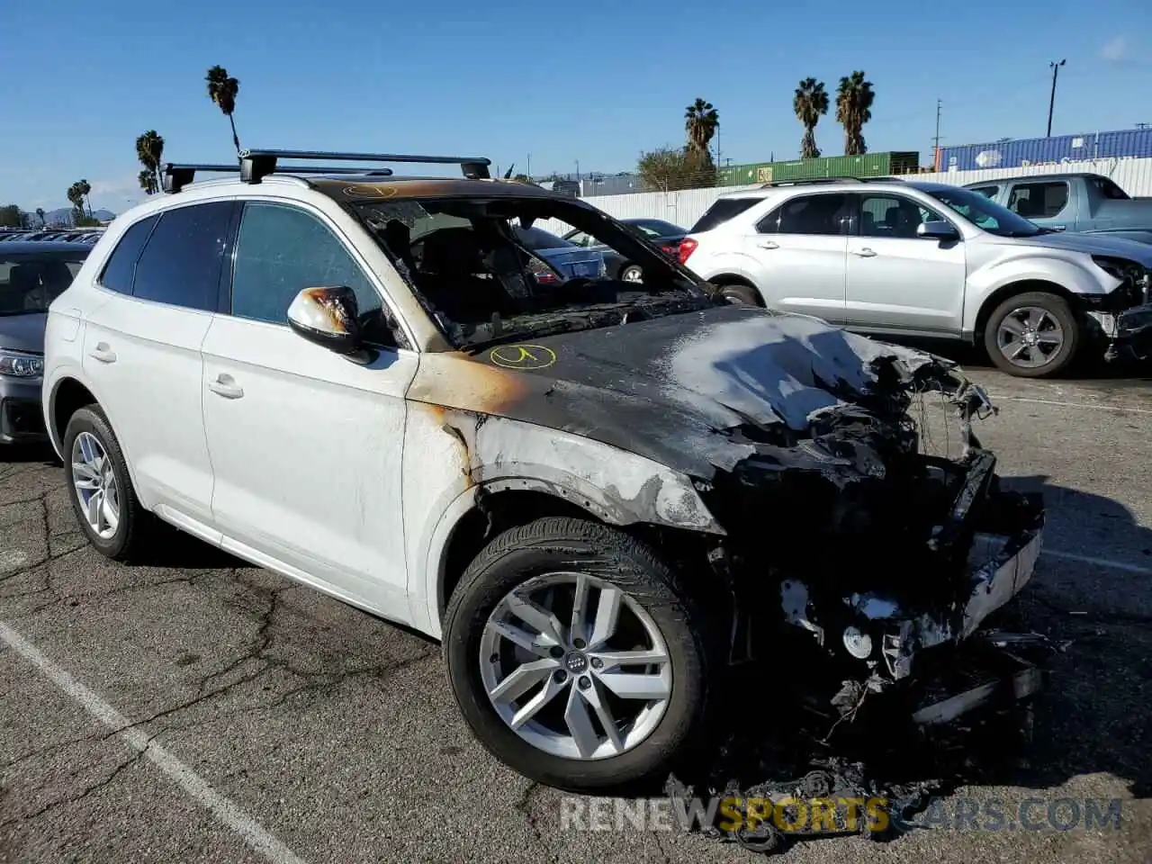 1 Photograph of a damaged car WA1ANAFY6L2040238 AUDI Q5 2020