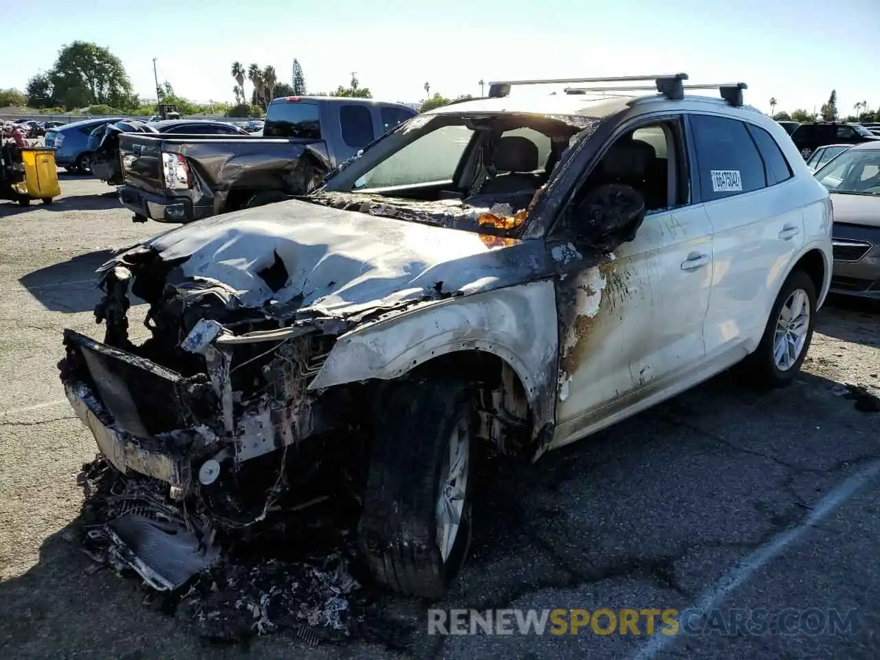 2 Photograph of a damaged car WA1ANAFY6L2040238 AUDI Q5 2020