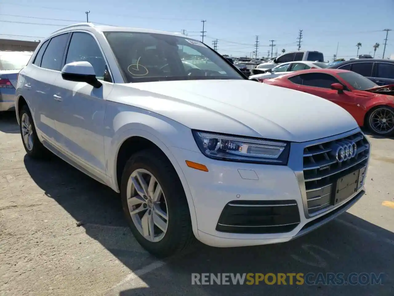 1 Photograph of a damaged car WA1ANAFY6L2042233 AUDI Q5 2020