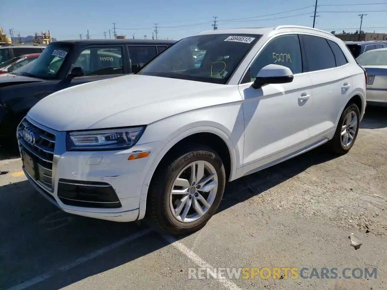 2 Photograph of a damaged car WA1ANAFY6L2042233 AUDI Q5 2020