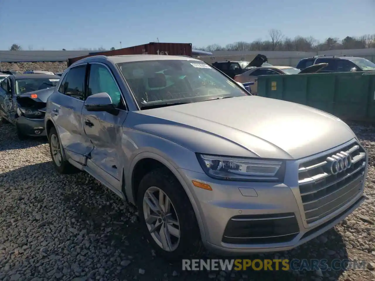 1 Photograph of a damaged car WA1ANAFY6L2050901 AUDI Q5 2020