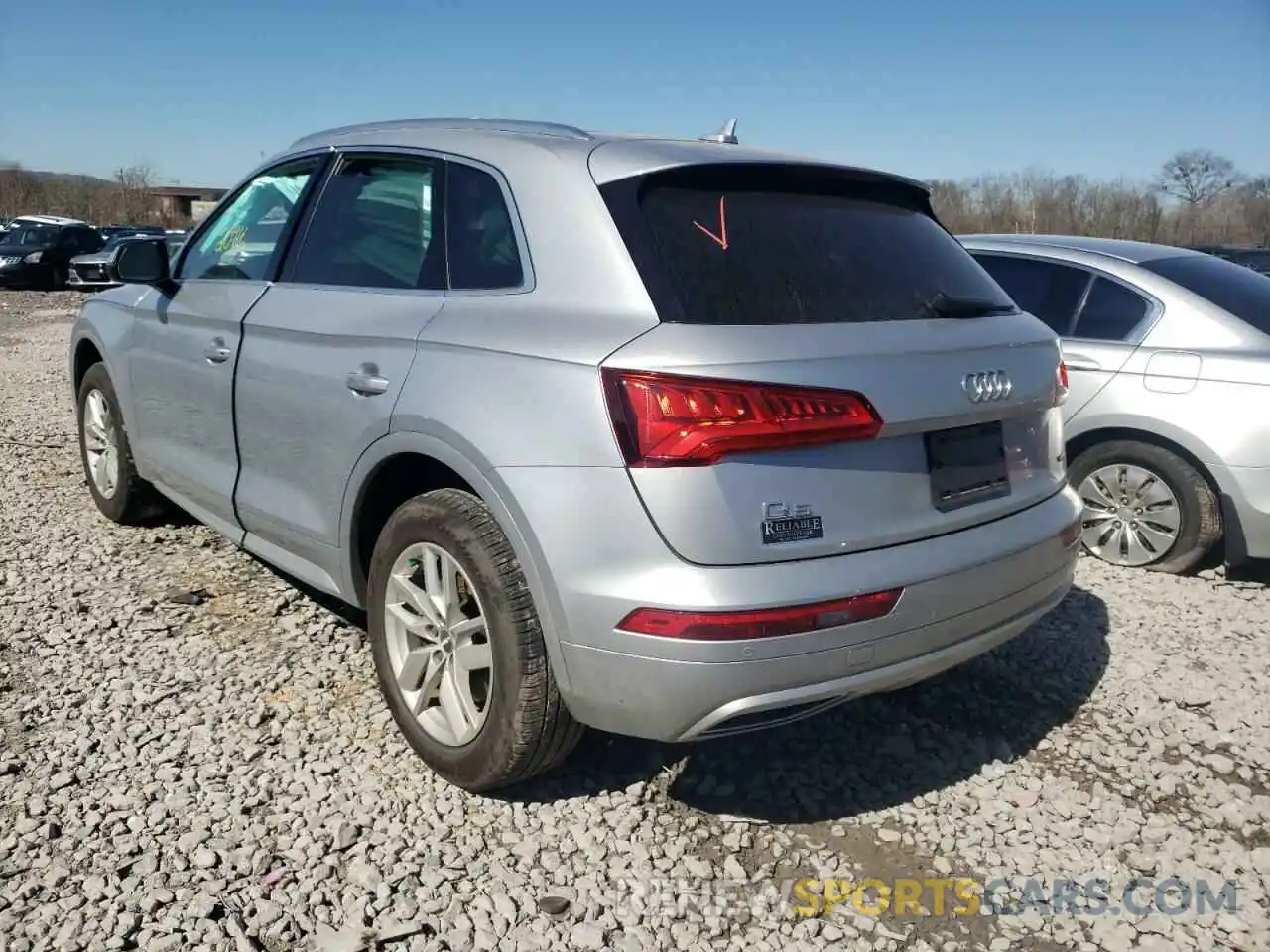 3 Фотография поврежденного автомобиля WA1ANAFY6L2050901 AUDI Q5 2020