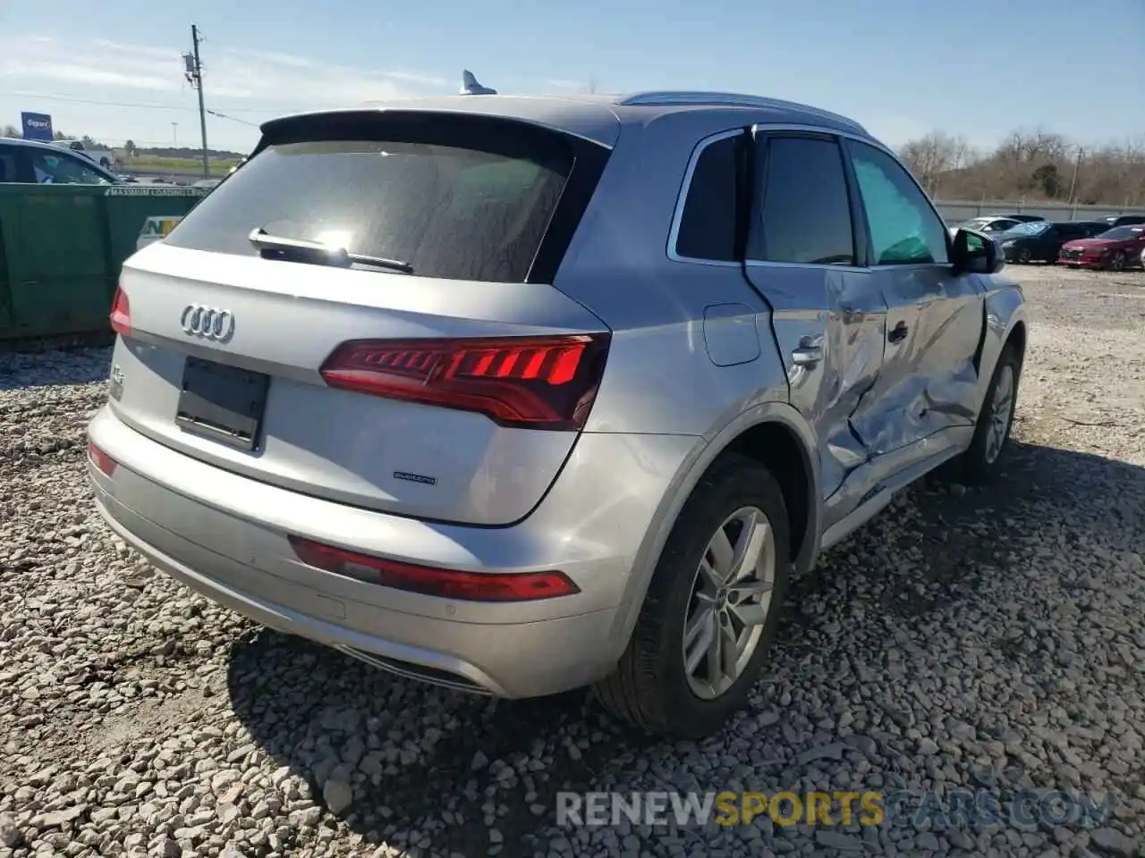 4 Фотография поврежденного автомобиля WA1ANAFY6L2050901 AUDI Q5 2020