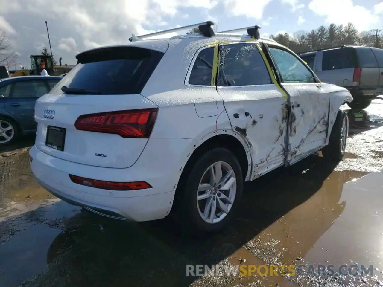 4 Фотография поврежденного автомобиля WA1ANAFY6L2056133 AUDI Q5 2020