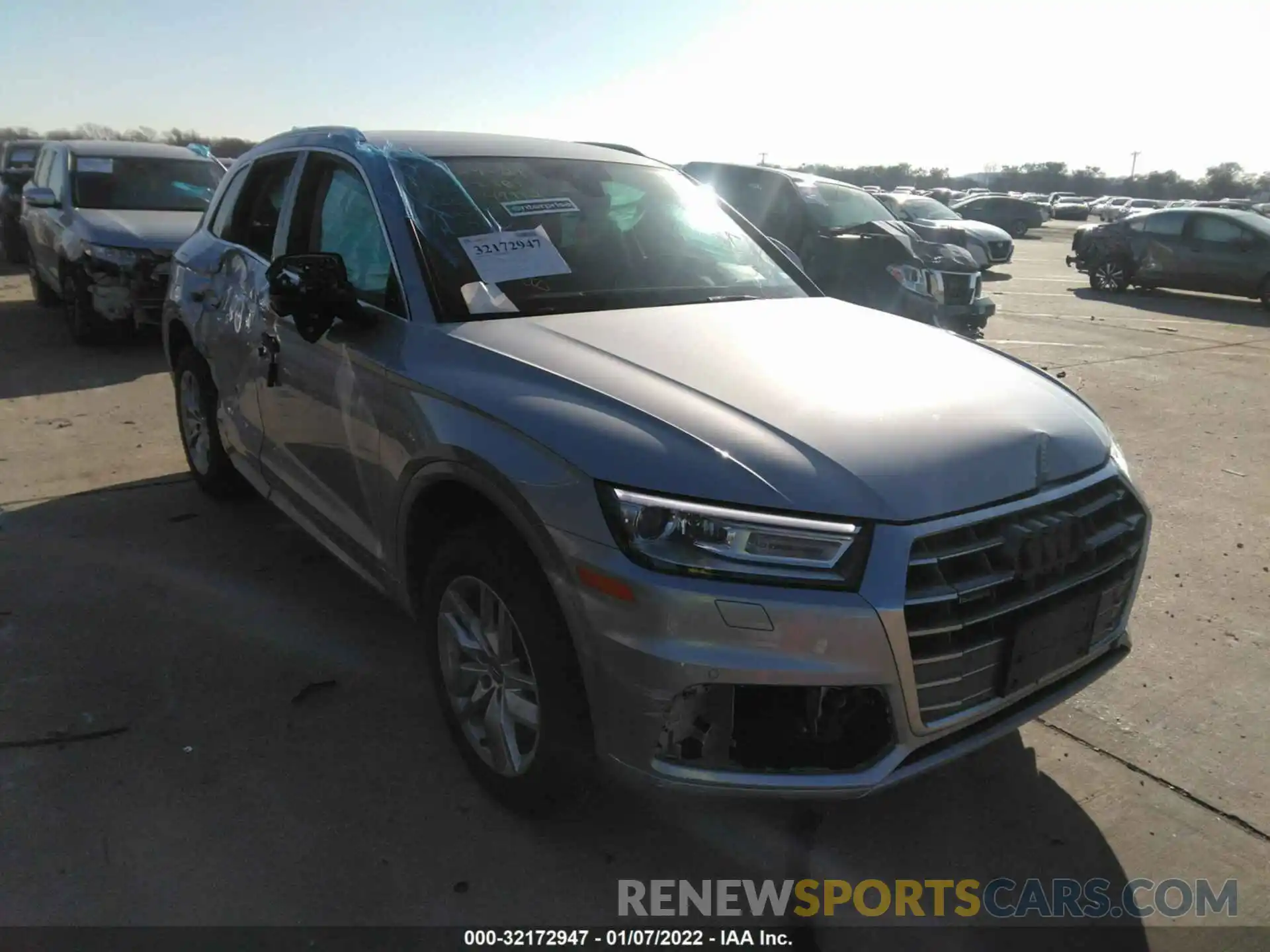 1 Photograph of a damaged car WA1ANAFY6L2058867 AUDI Q5 2020