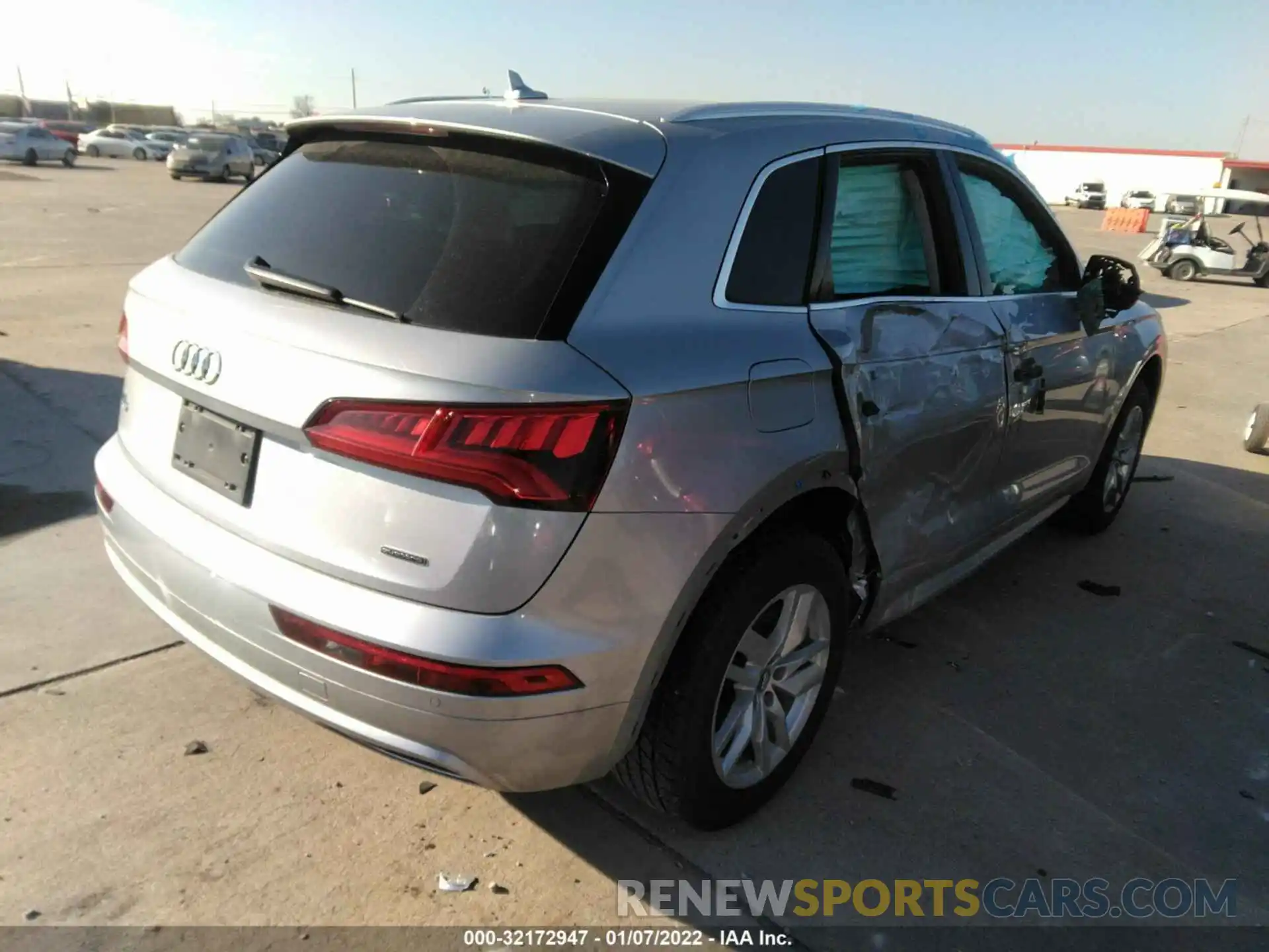 4 Фотография поврежденного автомобиля WA1ANAFY6L2058867 AUDI Q5 2020