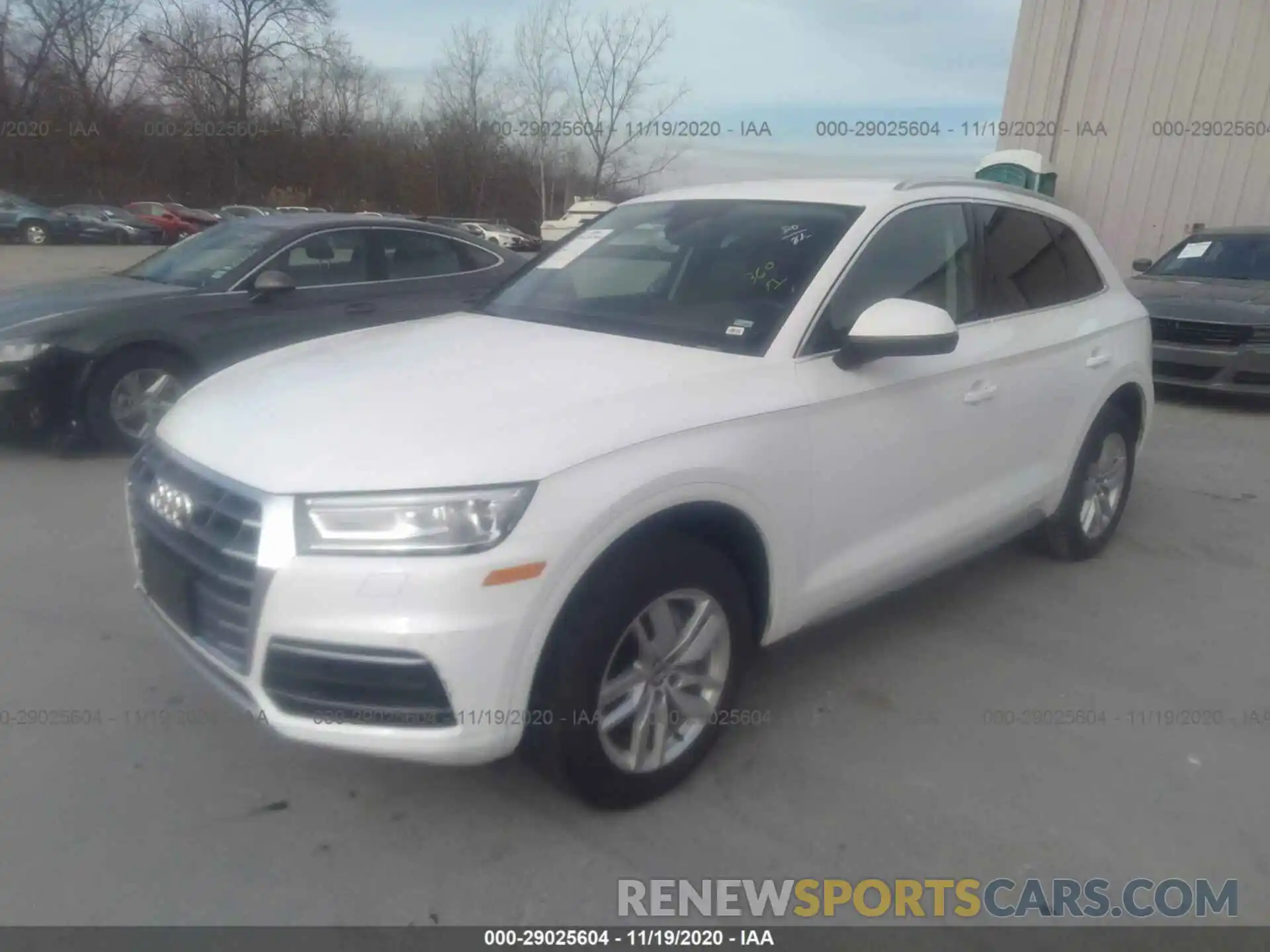 2 Photograph of a damaged car WA1ANAFY6L2060019 AUDI Q5 2020