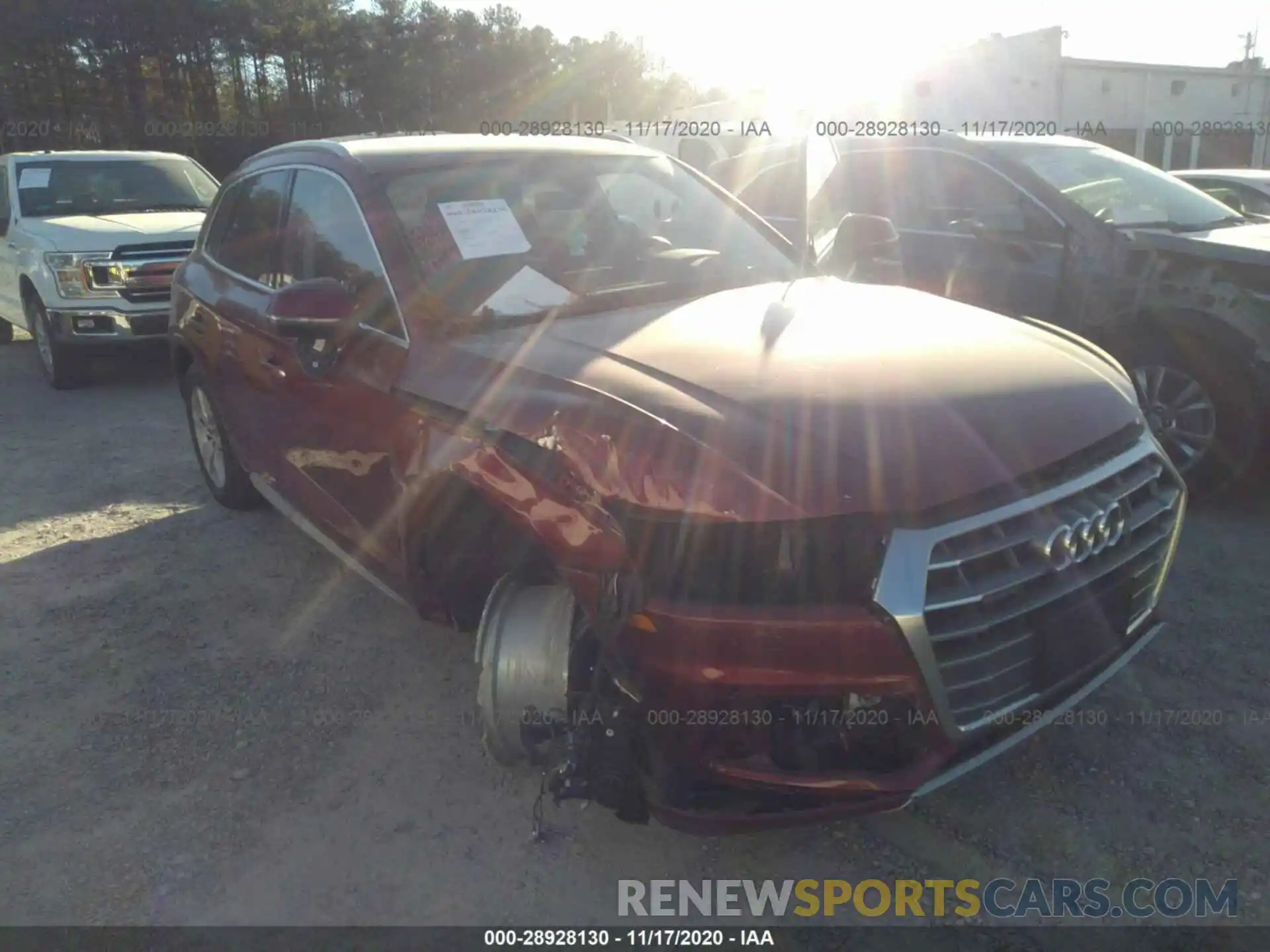 1 Photograph of a damaged car WA1ANAFY6L2061915 AUDI Q5 2020