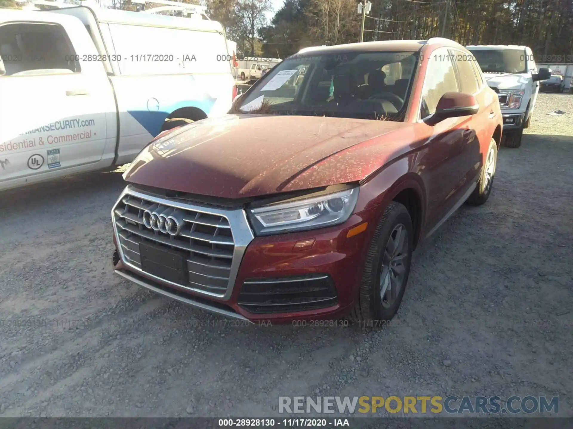 2 Фотография поврежденного автомобиля WA1ANAFY6L2061915 AUDI Q5 2020