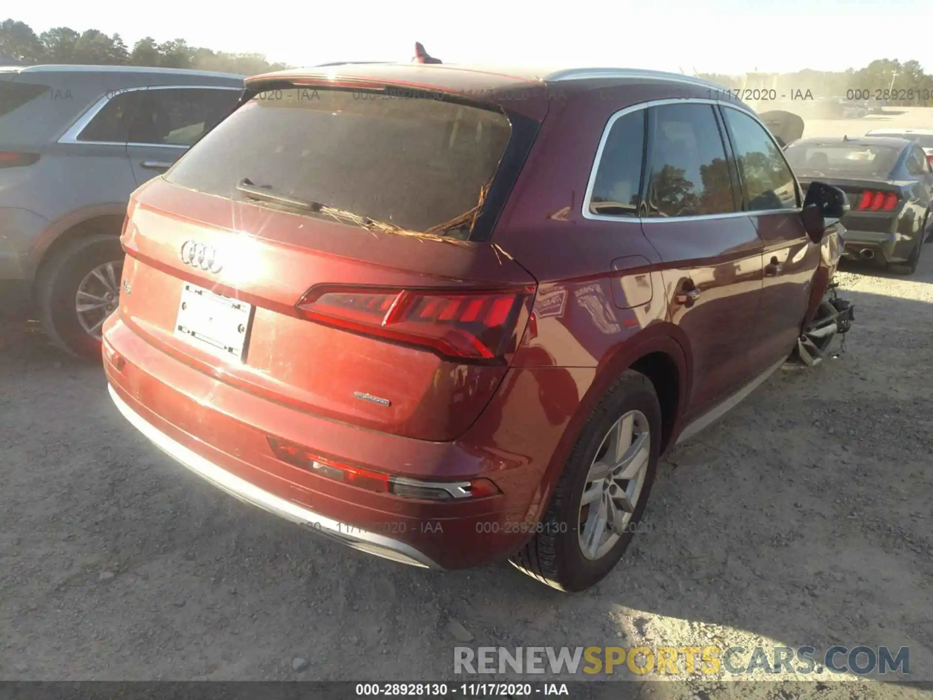 4 Фотография поврежденного автомобиля WA1ANAFY6L2061915 AUDI Q5 2020