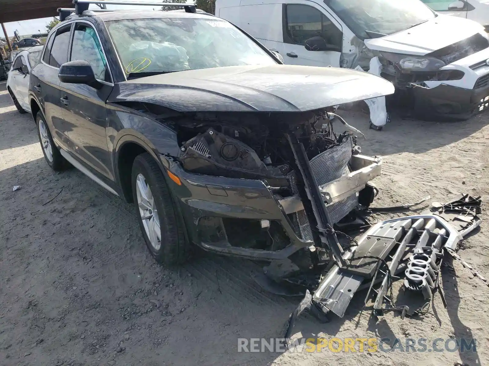 1 Photograph of a damaged car WA1ANAFY6L2063857 AUDI Q5 2020