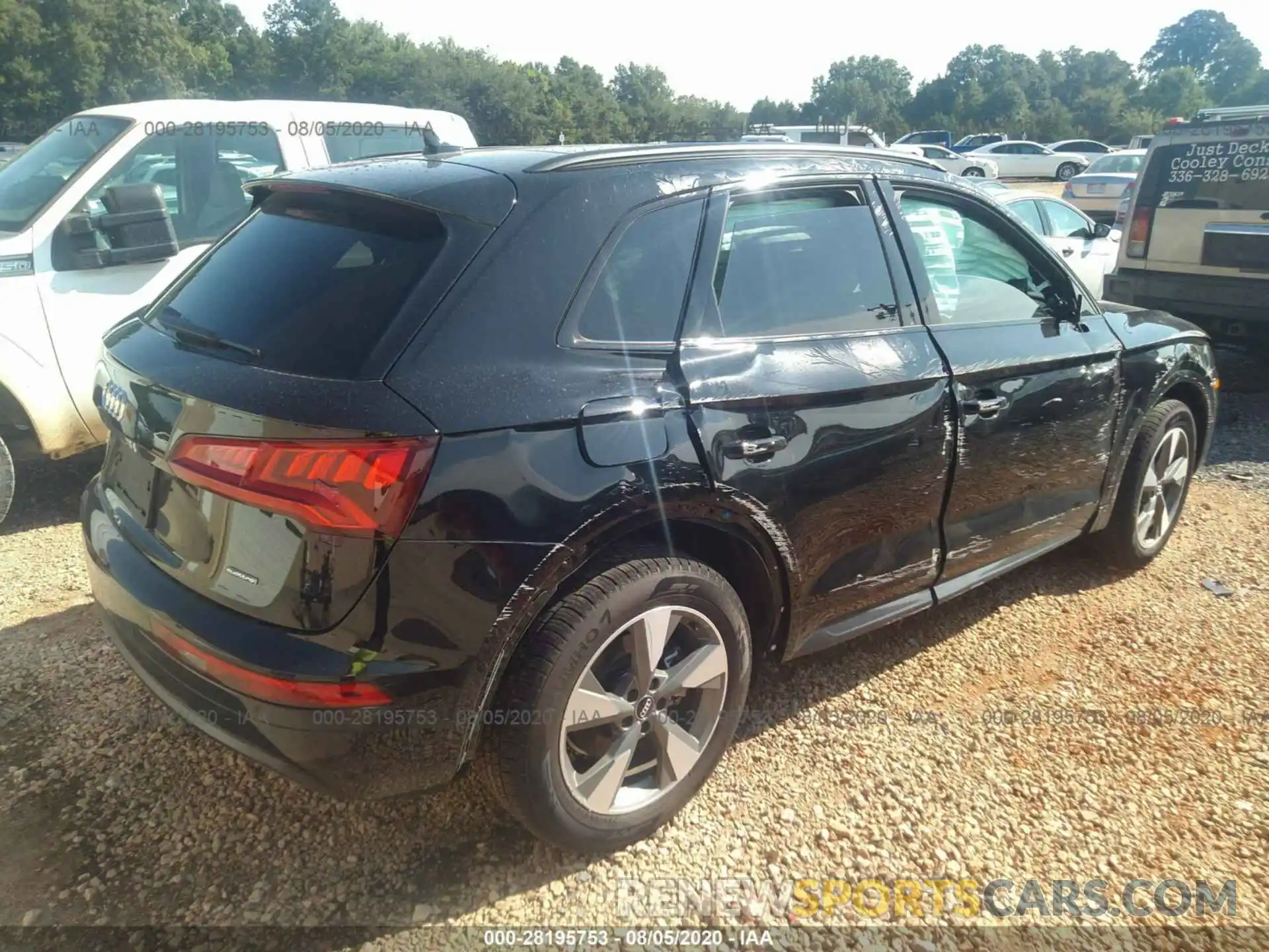 4 Фотография поврежденного автомобиля WA1ANAFY6L2081419 AUDI Q5 2020