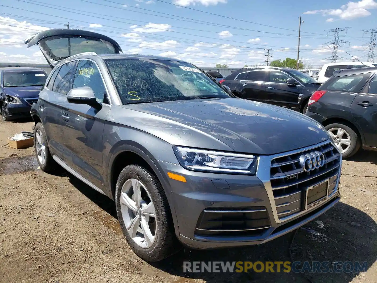 1 Photograph of a damaged car WA1ANAFY6L2093019 AUDI Q5 2020