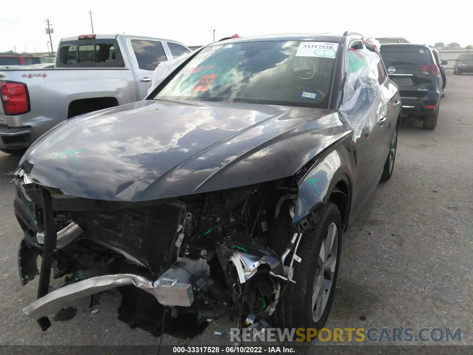 2 Photograph of a damaged car WA1ANAFY6L2103631 AUDI Q5 2020