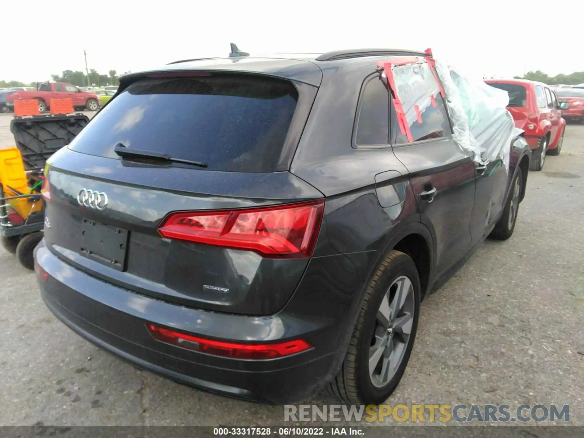 4 Фотография поврежденного автомобиля WA1ANAFY6L2103631 AUDI Q5 2020