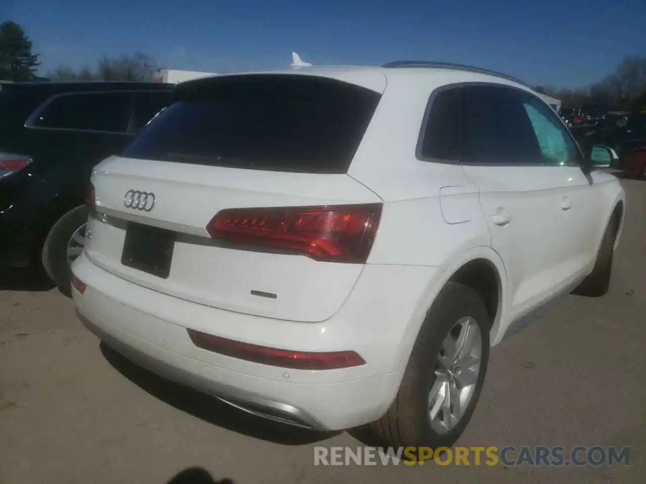 4 Фотография поврежденного автомобиля WA1ANAFY7L2019401 AUDI Q5 2020