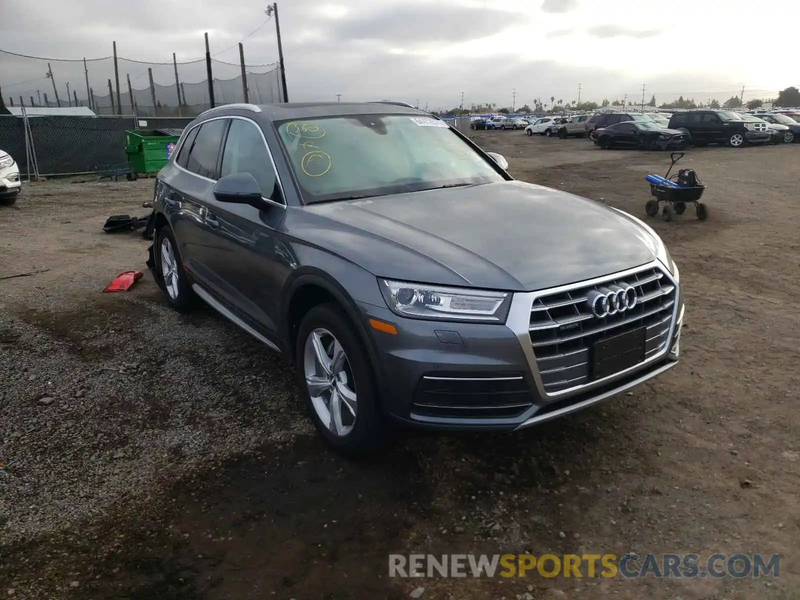 1 Photograph of a damaged car WA1ANAFY7L2032102 AUDI Q5 2020