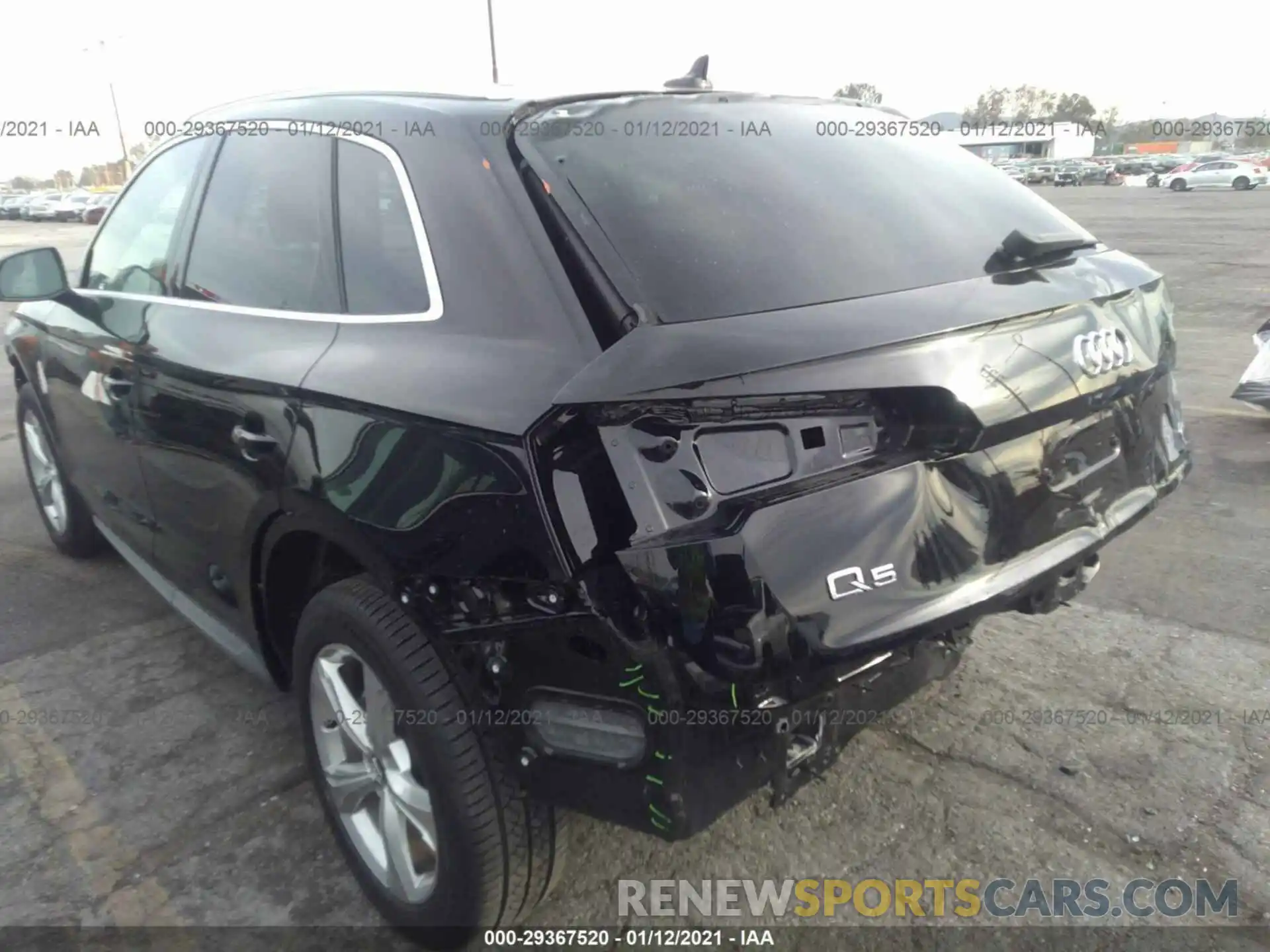 6 Фотография поврежденного автомобиля WA1ANAFY7L2042743 AUDI Q5 2020