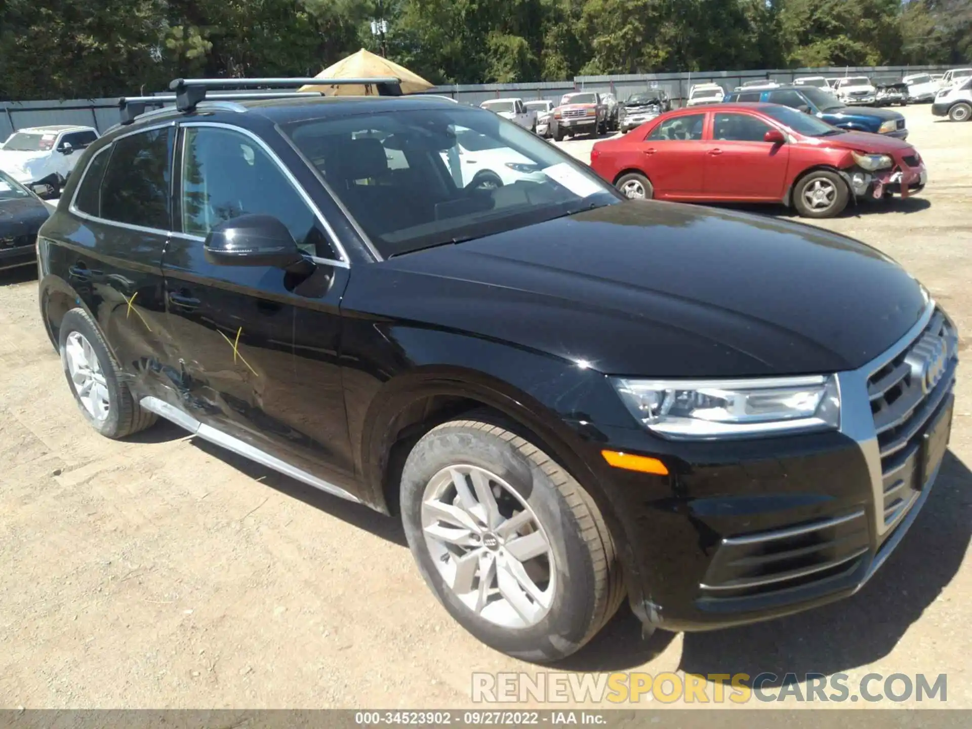 1 Photograph of a damaged car WA1ANAFY7L2054651 AUDI Q5 2020