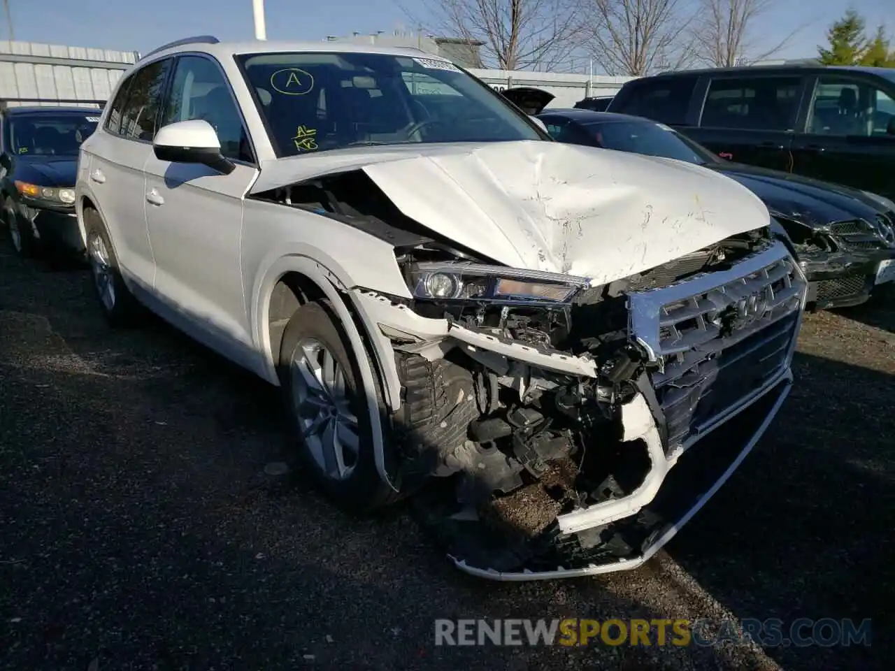 1 Photograph of a damaged car WA1ANAFY7L2058473 AUDI Q5 2020