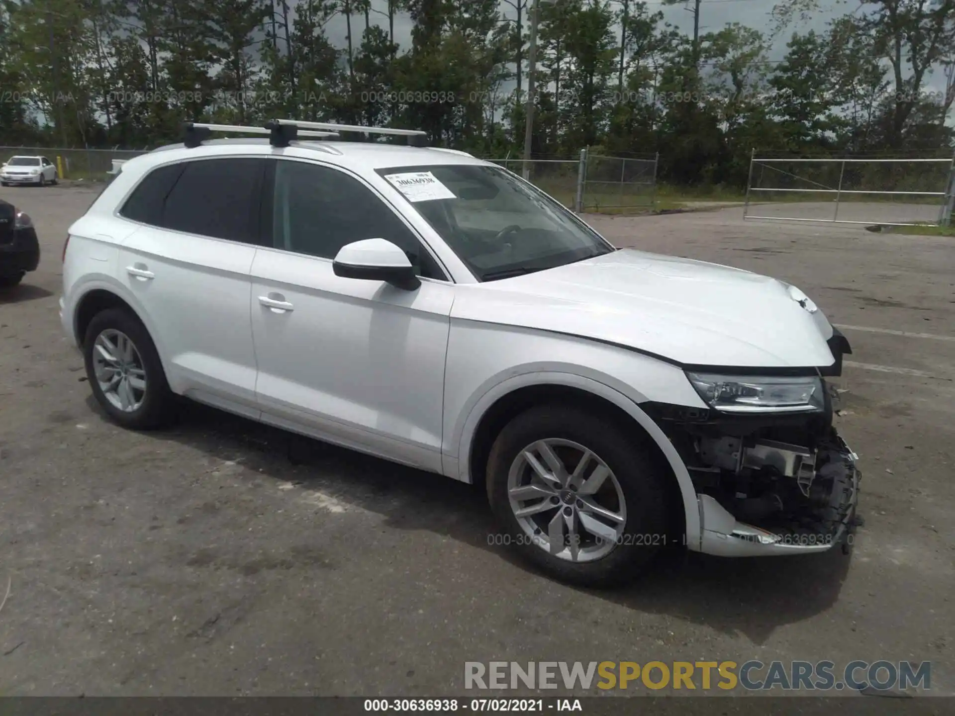 1 Photograph of a damaged car WA1ANAFY7L2061017 AUDI Q5 2020