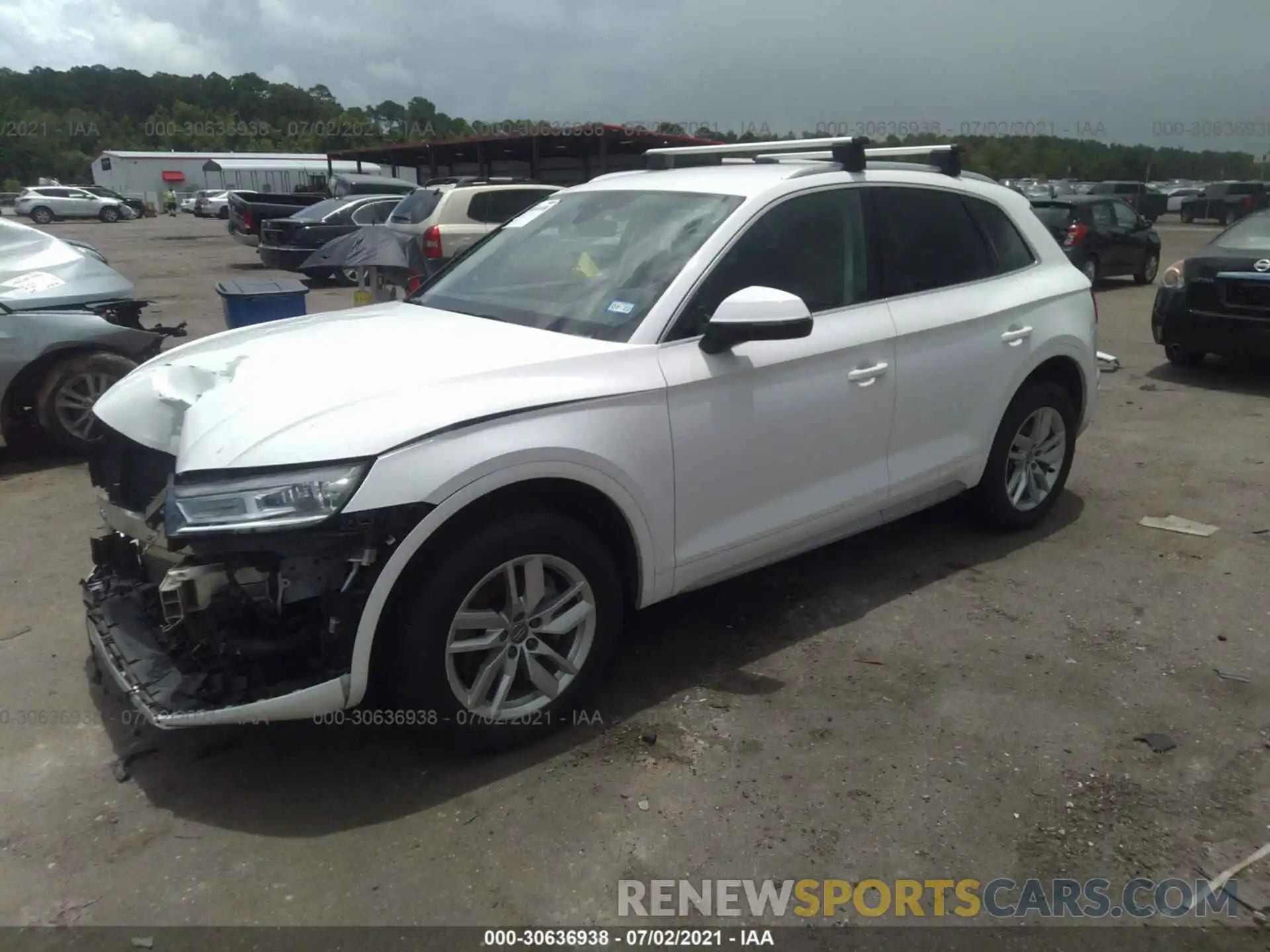 2 Photograph of a damaged car WA1ANAFY7L2061017 AUDI Q5 2020