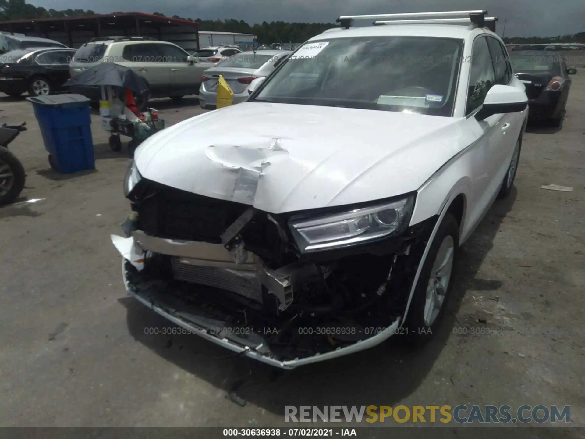 6 Photograph of a damaged car WA1ANAFY7L2061017 AUDI Q5 2020