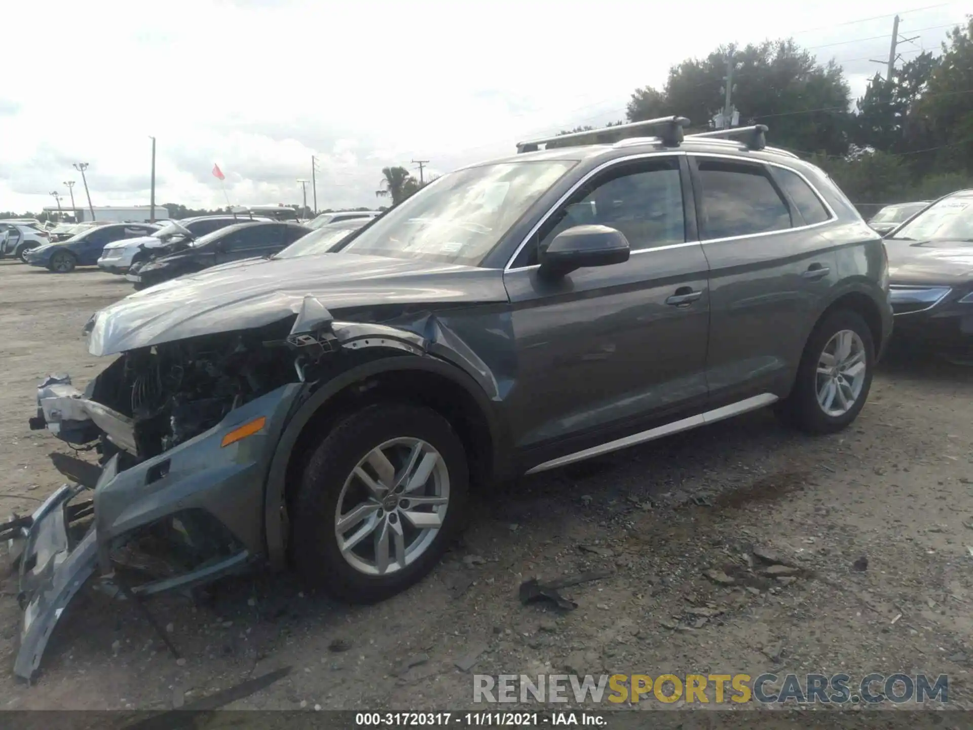 2 Photograph of a damaged car WA1ANAFY7L2075595 AUDI Q5 2020