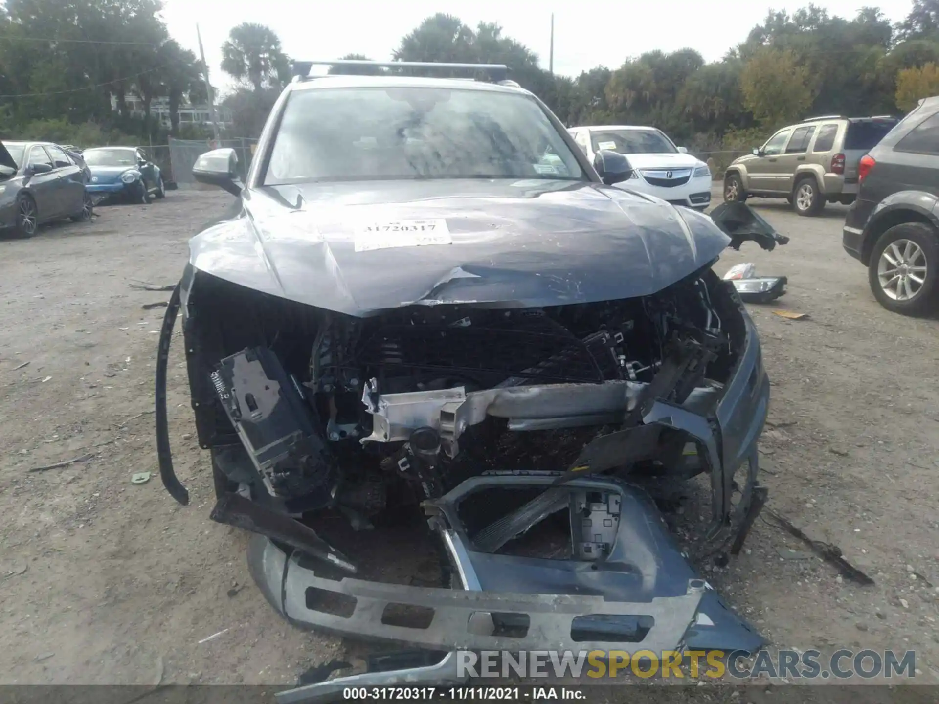 6 Photograph of a damaged car WA1ANAFY7L2075595 AUDI Q5 2020