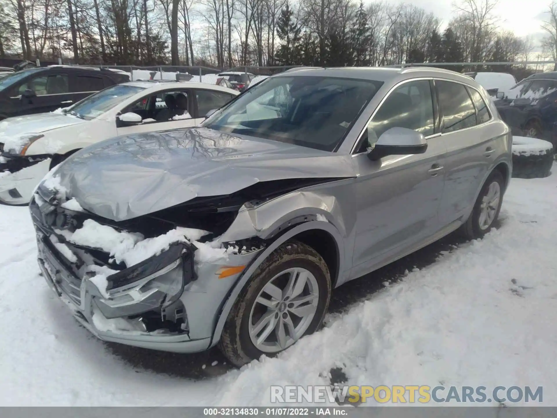 2 Photograph of a damaged car WA1ANAFY7L2090372 AUDI Q5 2020