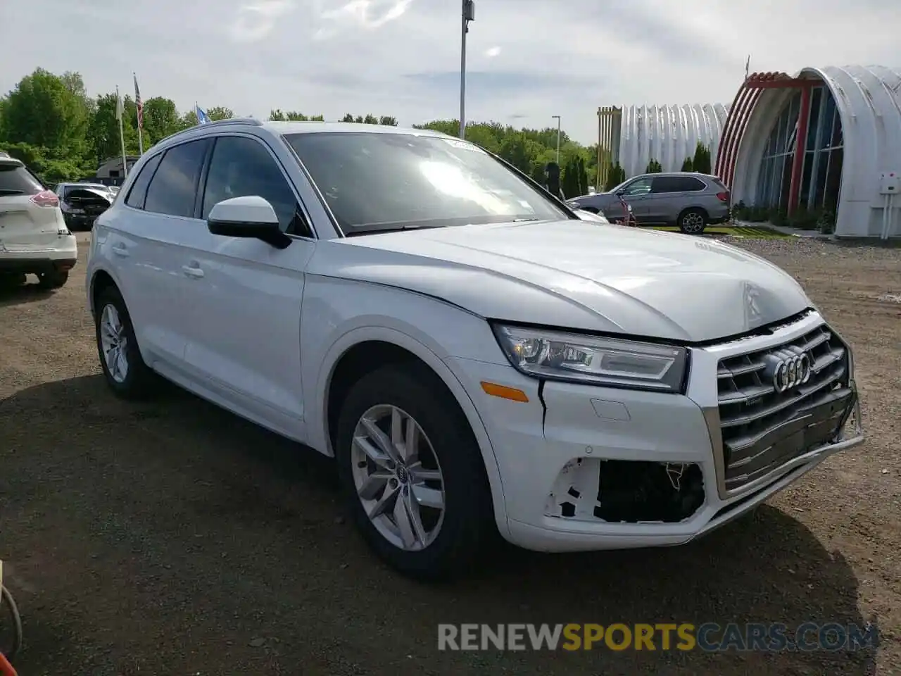 1 Photograph of a damaged car WA1ANAFY7L2094843 AUDI Q5 2020