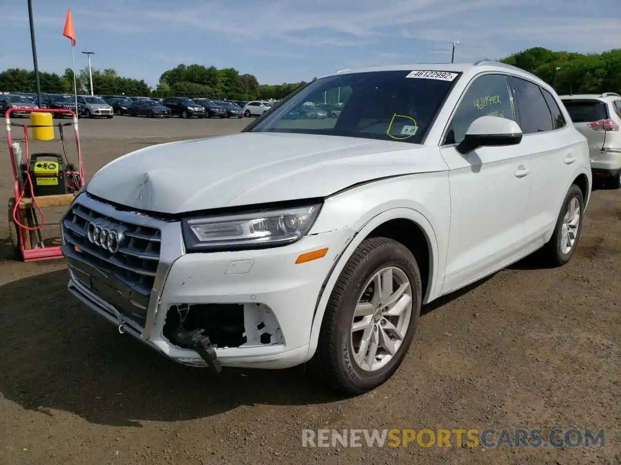 2 Photograph of a damaged car WA1ANAFY7L2094843 AUDI Q5 2020