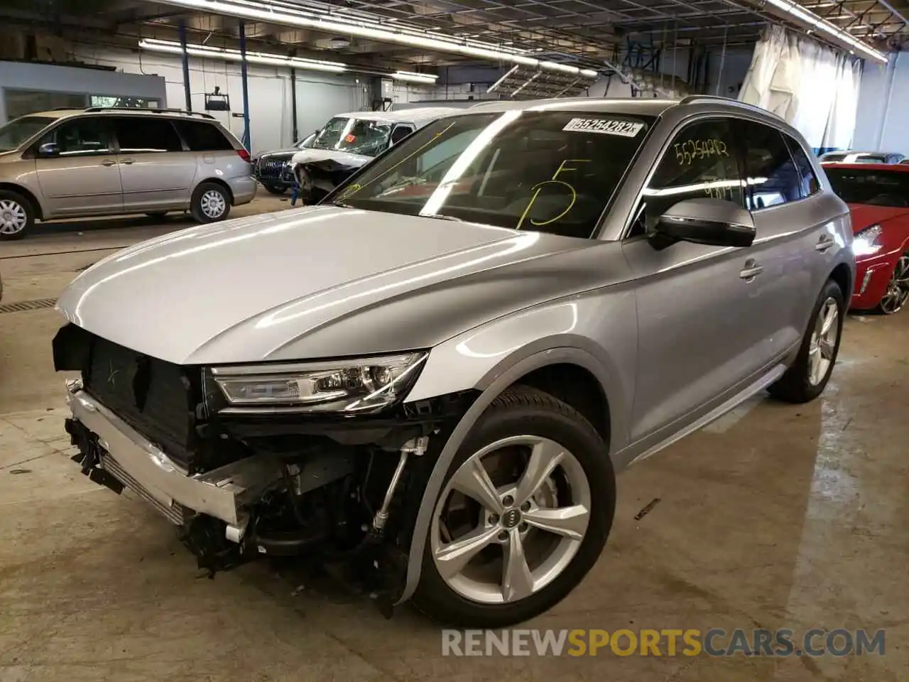 2 Photograph of a damaged car WA1ANAFY7L2098519 AUDI Q5 2020