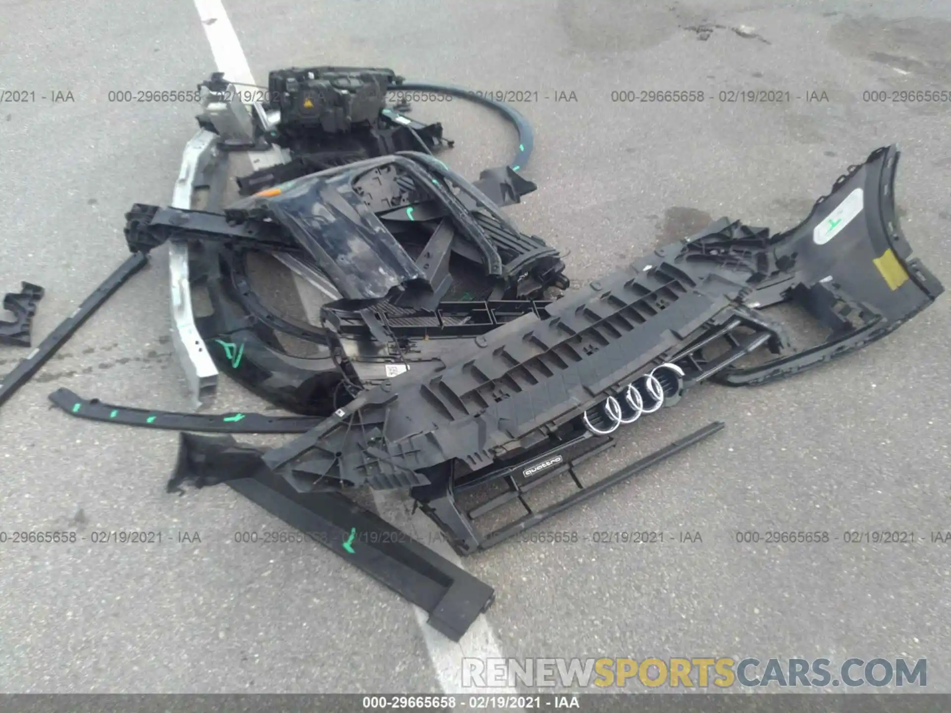 12 Фотография поврежденного автомобиля WA1ANAFY7L2100012 AUDI Q5 2020